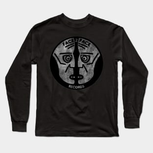 FACE 2 FACE The 2 mask logo premium Long Sleeve T-Shirt